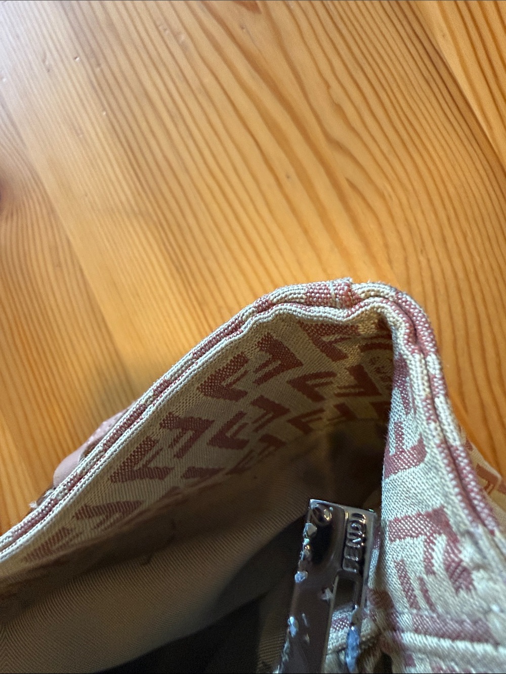 Vintage Fendi Zucchino Small pink Tote bag - Picture 10 of 16
